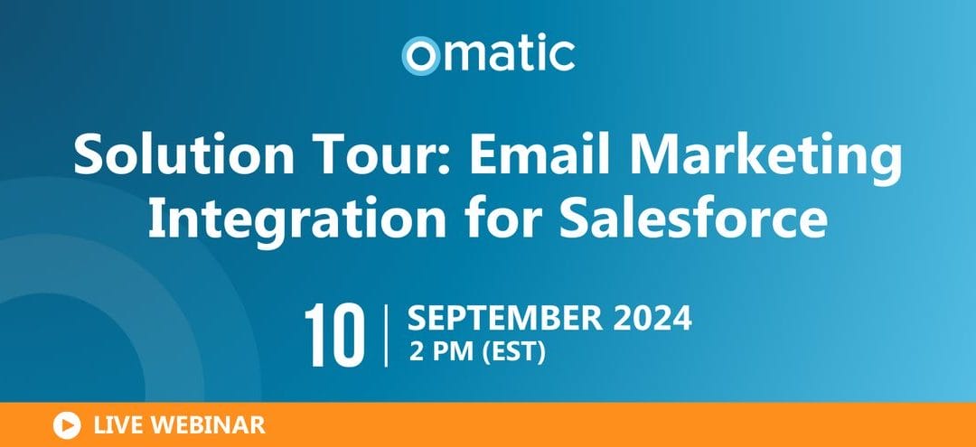 Solution Tour: Email Marketing Integration for Salesforce