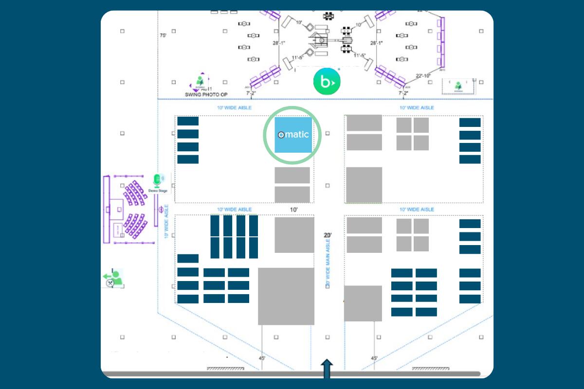 BBCON Omatic location map